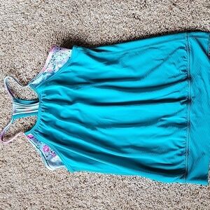 Ivivva tank with built-in bra,  14